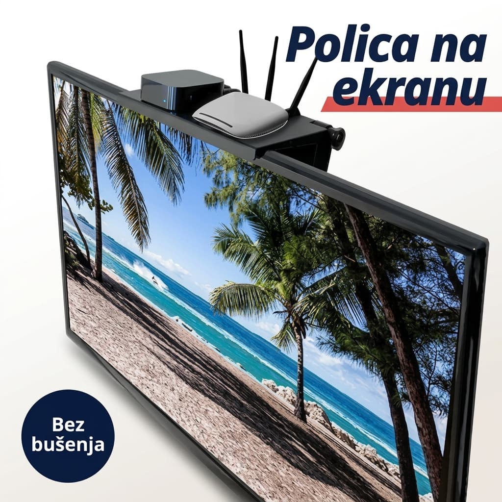 SkyShelf polica iznad televizora i monitora