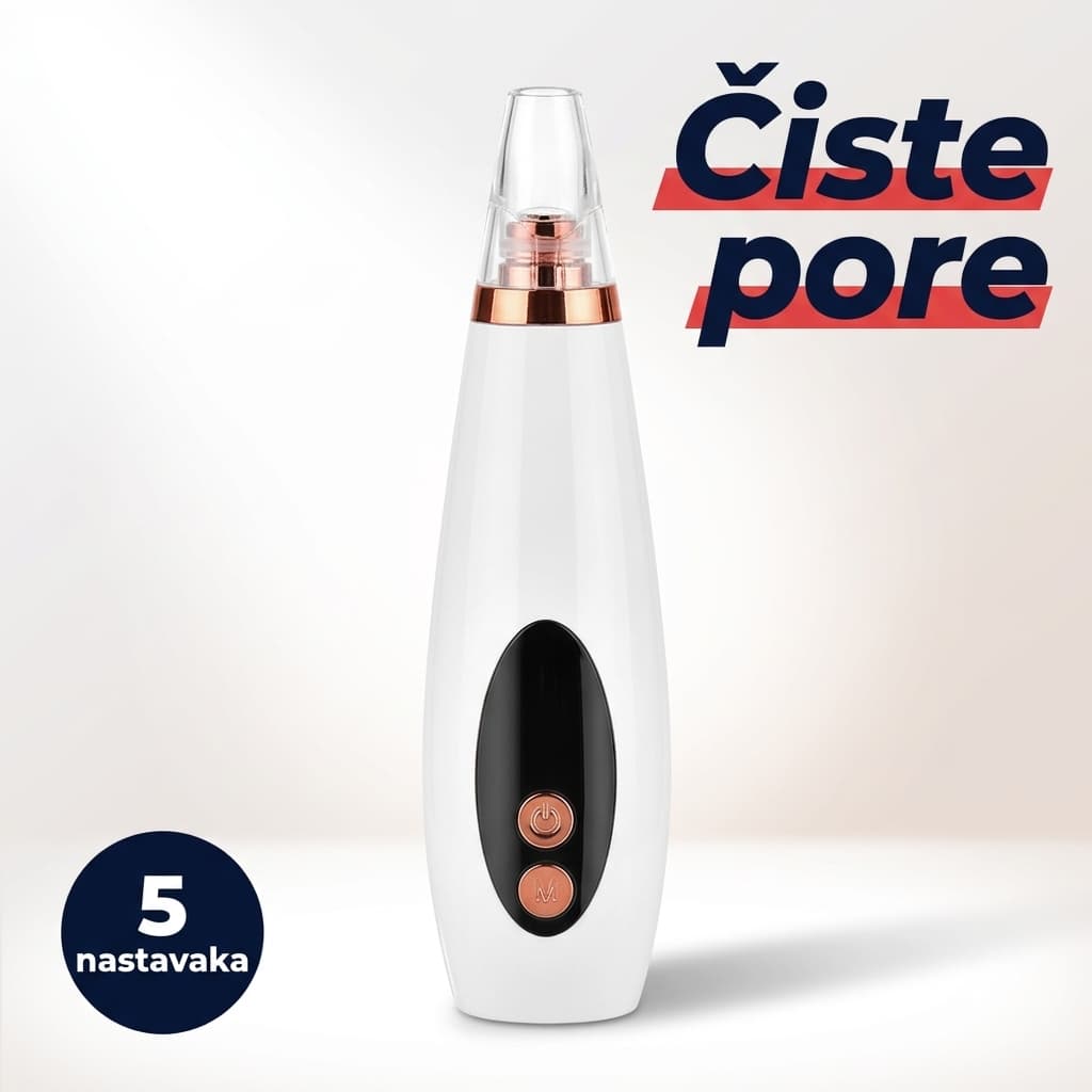 Vakuum aparat za čišćenje pora i mitesera