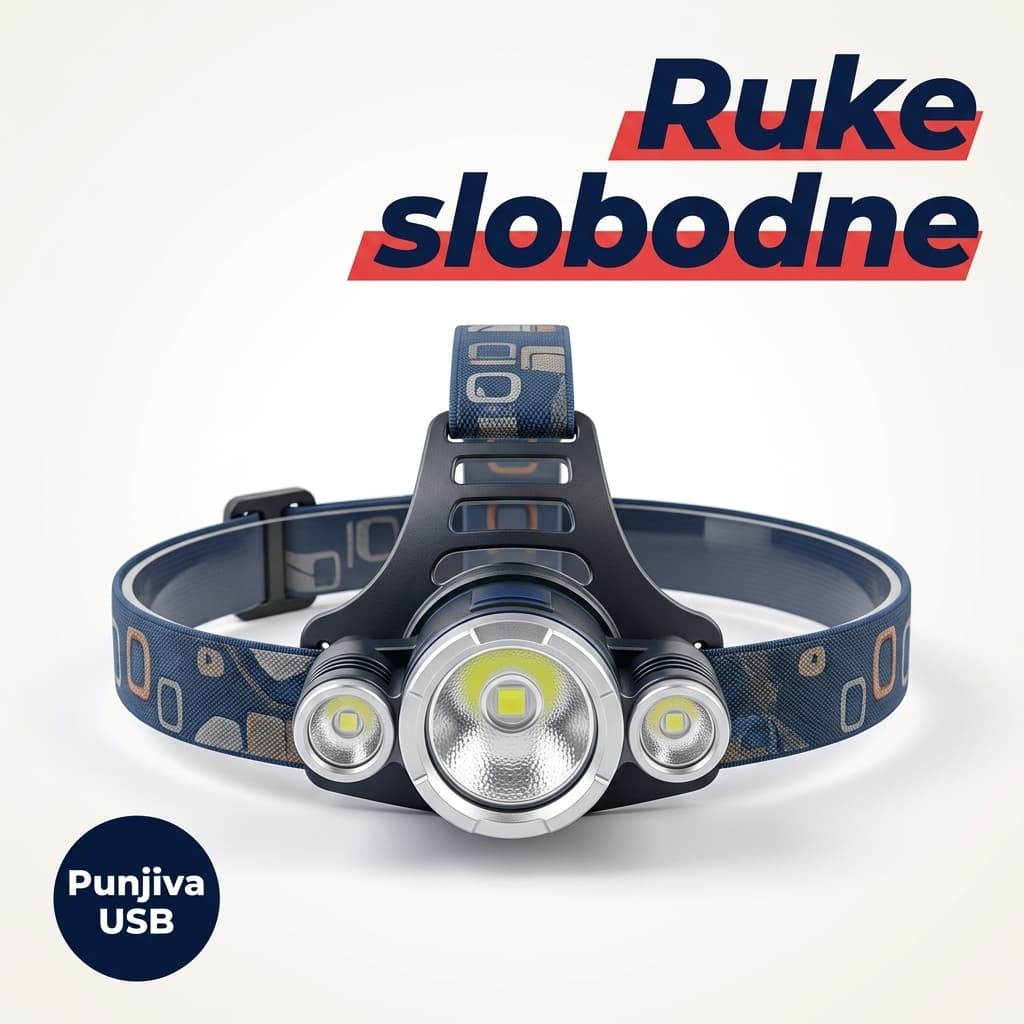 XENOVA punjiva lampa za glavu