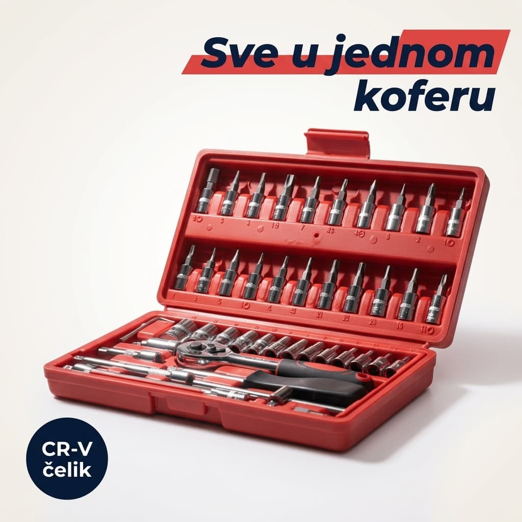 ForgeX gedora set — imbusi, torex, šrafciger