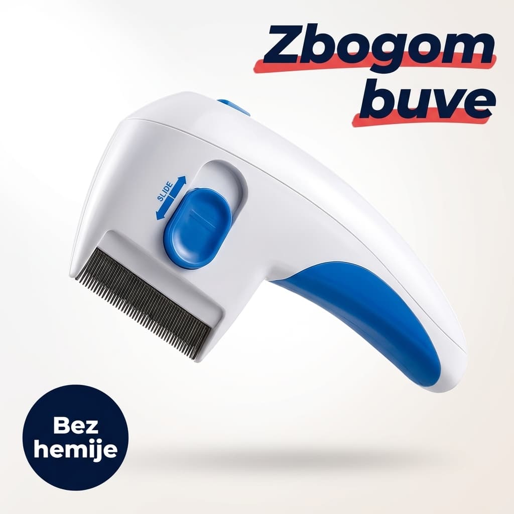 FleaDoctor električni češalj protiv buva
